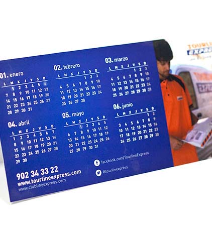 impresion de calendarios  Quintanilla San García 